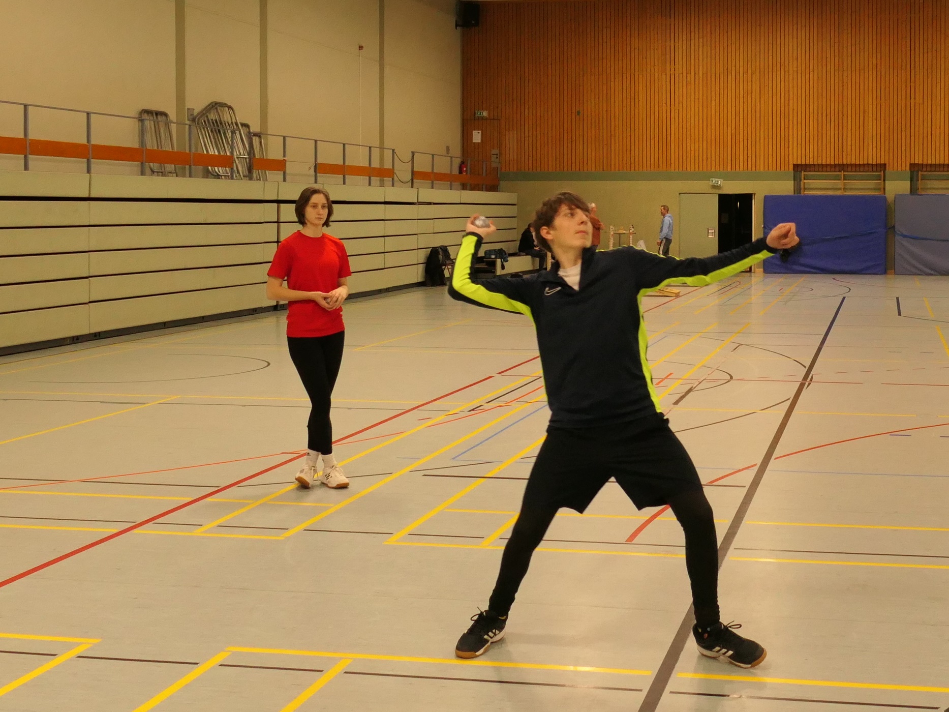 Die TG-Leichtathleten im Winter